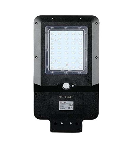 V-TAC VT-ST15 tw Solar-Außenwandleuchte EEK: LED (A++ - E) 15W Kalt-Weiß Schwarz von V-TAC