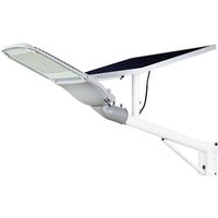 VT-ST303 LED-Straßenleuchte 50 w Samsung-Chip mit eigener Stromversorgung mit Solarpanel und Fernbedienung 4000 k weißer Körper IP65 – sku 7837 von V-TAC