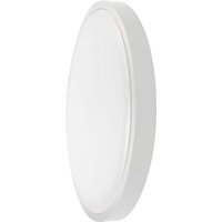 V-tac - 24W Runde LED-Deckenleuchte mit Mikrowellen-Bewegungssensor Weiß Farbe 3000K IP44 von V-TAC