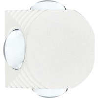 V-tac - 4W LED-Wandleuchte mit 4 Lichtstrahlen Körper weiß 3000K IP54 von V-TAC