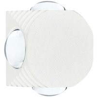 4W LED-Wandleuchte mit 4 Lichtstrahlen, weißer Körper, warmweiß, IP54 - V-tac von V-TAC