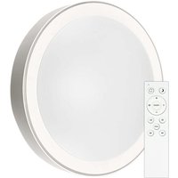 V-tac - 60W Runde LED-Deckenleuchte mit Farbwechsel-Fernbedienung 3 in 1 t: 500mm h: 80mm Dimmbar von V-TAC
