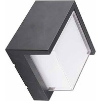 VT-831 7 w quadratische LED-Wandleuchte, schwarzes Gehäuse und weißer Diffusor, warmweiß 3000 k IP65 – Artikelnummer 218610 - Schwarz - V-tac von V-TAC