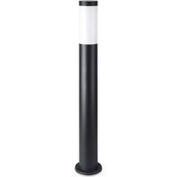 V-tac - VT-838 Bodenbefestigung Wandleuchte 80cm mit schwarzem Edelstahlgehäuse IP44 Halter 1xE27 - sku 8978 von V-TAC
