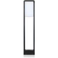 VT-33 10W led Gartengrundlicht-bollard-Lampe chip samsung schwarz Körper IP65 80CM Kaltweiß 6400K - sku 20115 - Schwarz - V-tac von V-TAC