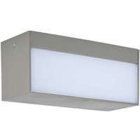 V-tac - LED-Rechteckige Wandleuchte 12W Doppelter Lichtstrahl Farbe Grau 6400K IP65 von V-TAC