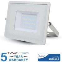 V-tac - LED-Strahler smd samsung 10W 20W 30W 50W 100W 150W slim outdoor IP65-20W Warm von V-TAC