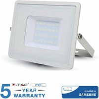 V-tac - LED-Strahler smd samsung 10W 20W 30W 50W 100W 150W slim outdoor IP65-30W Cool von V-TAC