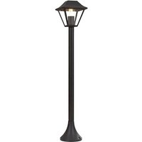 VT-845 Gartenpfahl Pollerleuchte Glas+Aluminium dunkelschwarz Körper 1xE27 950mm IP44 - sku 8687 - V-tac von V-TAC