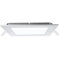 V-tac - Einbauleuchte led Panel Deckenpanel Einbaulampe Deckenleuchte, quadratisch weiß, 6W 420Lm neutralweiß, LxBxH 12x12x2,5cm von V-TAC
