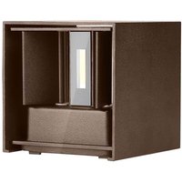 V-tac - Quadratische LED-Wandleuchten - Bridgelux - IP65 - Corten - 11W - 1360 Lumen - 3000K V-tac - Quadratische LED-Wandleuchten - Bridgelux - IP65 - Corten - 11W - 1360 Lumen - 3000K von V-TAC
