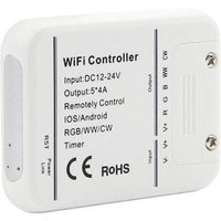 V-tac - Smart Home VT-5009 Wi-Fi Controller-Dimmer für LED-Streifen funktioniert mit dem Smartphone - sku 8426 von V-TAC
