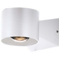 V-tac - LED-Wandleuchte 5W Dual Light Beam Weißer Körper 4000K IP65 von V-TAC