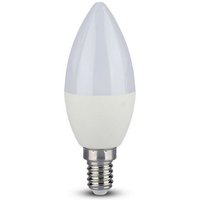 VT-2226 5.5W led Lampe bulb smd Kerze E14 cri 95 warmweiß 2700K - sku 7494 - Weiß - V-tac von V-TAC