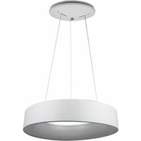 VT-25-1-W runde LED-Pendelleuchte, 20 w, kreisförmiges Hängeringlicht, warmweiß 3000 k, dimmbar – sku 3992 - Weiß - V-tac von V-TAC