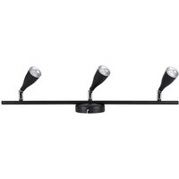 LED-Wandleuchten mit Dreifachkopf - IP20 - Schwarz - 13.5W - 1260 Lumen - 3000K von V-TAC