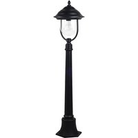 Design alu Steh Leuchte Außen Beleuchtung E27 Stand Lampe Strahler Laterne Höhe 111 cm vtac 7530 von V-TAC