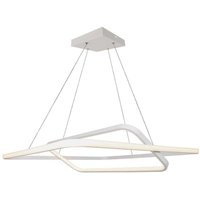 Led Pendelleuchte Hängeleuchte Deckenleuchte Metall Weiß dimmbar h 123 cm von V-TAC