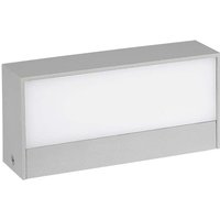 VT-8056 LED-Wandleuchte 9W doppelter Lichtstrahl 90° rechteckig graue Farbe Outdoor IP65 Licht 4000k - 218240 - Grau - V-tac von V-TAC