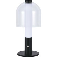 Wiederaufladbare Tischlampen - Schwarz+Transparent - IP20 - 2W - 100 Lumen - 3IN1 von V-TAC