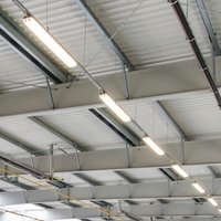 Led Wannenleuchte Hallenlampe Deckenleuchte Garagenlampe Feuchtraumleuchte, strahlwassergeschützt, Abstrahlwinkel 120°, 48W 5760lm 6500K kaltweiß, l von V-TAC