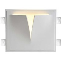 VT-11006 Gips-LED-Strahler – quadratische Wandleuchte mit G9-Glühlampenanschluss, modernes Design, Artikelnummer 6769 - Weiß - V-tac von V-TAC