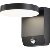 Drehbare LED-Wandleuchten mit Sensor - IP65 - Schwarz -17W - 2480 Lumen - 3000K von V-TAC