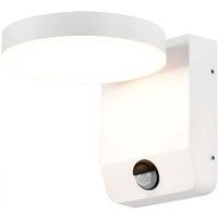 V-tac - 17W 150LM/W Runde LED-Wandleuchte mit Sensor, Weiß, Warmweiß, IP65 von V-TAC