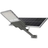 VT-15200ST Straßenleuchte 60 w Solarpanel und Batterie – Bridgelux-Chip-SMD-Licht 6500 k grau IP65 – 10227 - V-tac von V-TAC