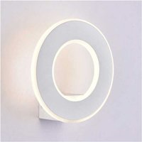 VT-710 9W led wandlamp warmweiß 3000K aluminum weiß rund körper IP20 - sku 8225 - Weiß - V-tac von V-TAC