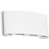 VT-846 6W led Wandlamp cob x 6pcs Warmweiß 3000K Aluminum sand weiß Körper IP54 - sku 8613 - V-tac VT-846 6W led Wandlamp cob x 6pcs Warmweiß 3000K Aluminum sand weiß Körper IP54 - sku 8613 - V-tac von V-TAC