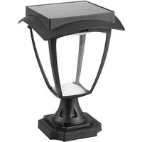 V-tac - Solar-Standleuchte - 2W - 110 Lumen - 3000K+6000K - Mattschwarz - IP65 von V-TAC