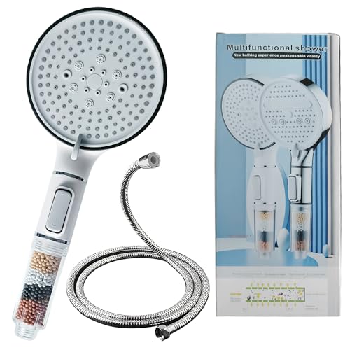 VOYXLIBRE - duschbrause + duschschlauch 1,5 m | duschbrause mit schlauch - duschkopf mit filter- 5 Duschmodi VOYXLIBRE - duschbrause + duschschlauch 1,5 m | duschbrause mit schlauch - duschkopf mit filter- 5 Duschmodi von V VOYXLIBRE