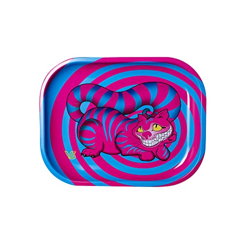 V Syndicate Metalltablett – 26,7 x 16,5 x 2,5 cm – hochauflösender Anime-Druck – langlebiges und stilvolles Cartoon-Tablett (mittelgroß, Seshigher Cat) von V. Syndicate