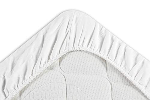 V.I.P. Very Important Pillow Matratzenauflage Jacquard Baumwolle Bänder, Gummibänder umlaufender, französisches von V.I.P. Very Important Pillow