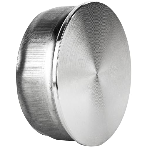 Endkappe 42,4 x 2 mm Edelstahl für Handlauf Rohr Geländer Rohrverschluss Endkappe Deckel Rohrstopfen Stopfen für Edelstahlrohr V2Aox von V2Aox