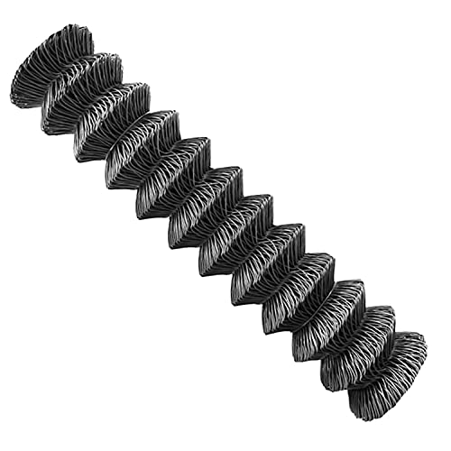 V2Aox Maschendrahtzaun 80-150 cm Höhe 15/25 m Länge Maschendraht Gartenzaun Zaun Anthrazit, Modell:125 cm hoch / 25 m lang von V2Aox