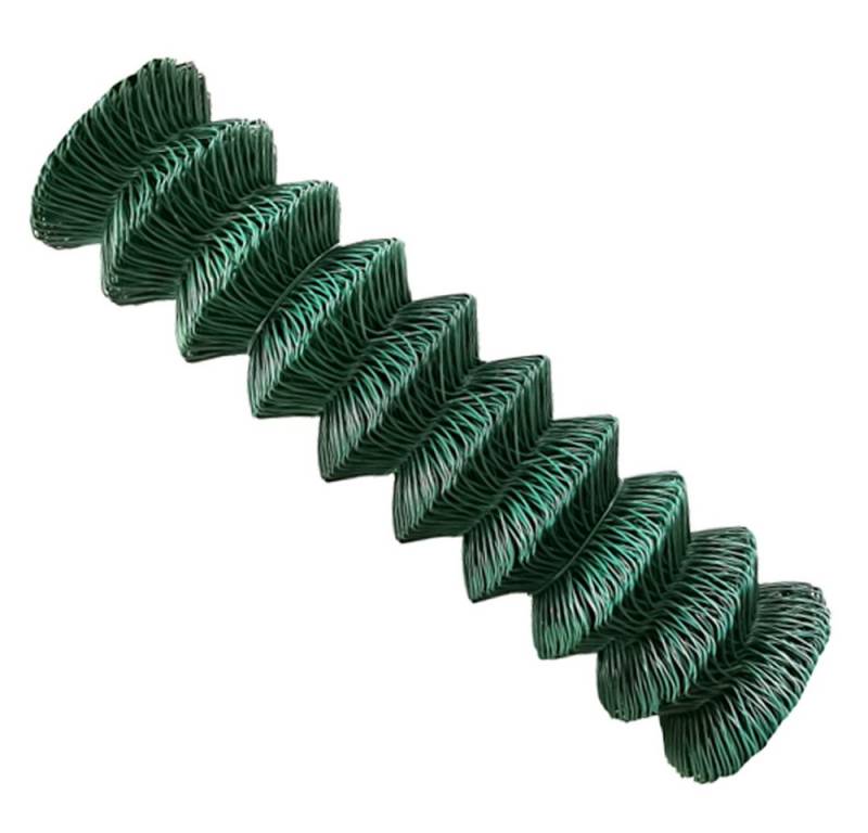 V2Aox Maschendrahtzaun Drahtzaun 100 cm Höhe 15 m Länge Maschendraht Gartenzaun Zaun Grün von V2Aox