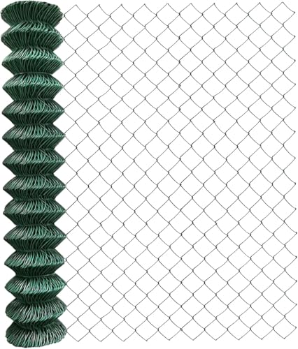 V2Aox PVC-ummantelter Maschendrahtzaun in grün, Viereckgeflecht, Draht Ø 2,8 mm, Maschenweite 60 x 60 mm, Modell:100 cm, 15 m V2Aox PVC-ummantelter Maschendrahtzaun in grün, Viereckgeflecht, Draht Ø 2,8 mm, Maschenweite 60 x 60 mm, Modell:100 cm, 15 m von V2Aox