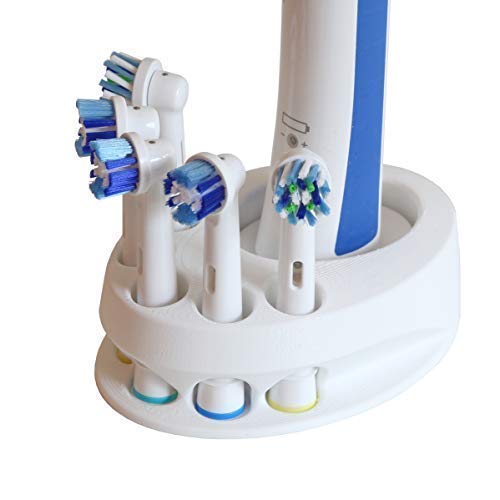 Zahnbürstenhalter kompatibel mit Oral-B für 5 Bürsten 3D-gedruckt Made IN Germany von V3-ENGINEERING