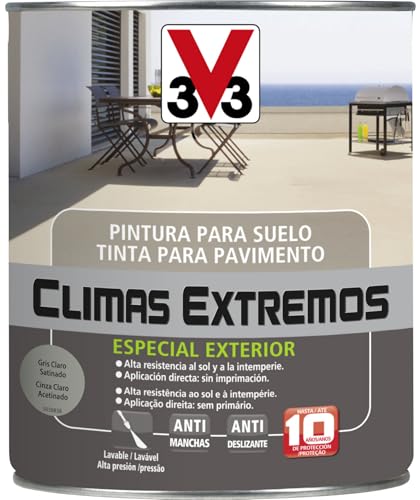 PINTURA SUELOS CLIMAS EXTREMOS 0.5L GRIS CLARO von V33