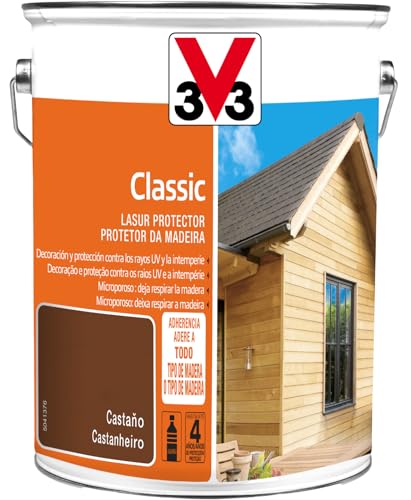 PROTECTOR DECORATIVO DE LA MADERA - CLASSIC CASTAÑO 5L PROTECTOR DECORATIVO DE LA MADERA - CLASSIC CASTAÑO 5L von V33