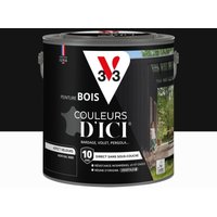 V33 Außenholzfarbe, Farben von hier, Schwarz RAL 9005 Samt 2L V33 V33 Außenholzfarbe, Farben von hier, Schwarz RAL 9005 Samt 2L V33 von V33