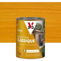 V33 Classic Protection 4-Jahres-Schutz, hellseidenmatt, Eichenholzlasur, 0,75 l V33 V33 Classic Protection 4-Jahres-Schutz, hellseidenmatt, Eichenholzlasur, 0,75 l V33 von V33
