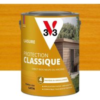 V33 Classic Protection 4-Jahres-Schutz, hellseidenmatt, Eichenholzlasur, 5 l V33 V33 Classic Protection 4-Jahres-Schutz, hellseidenmatt, Eichenholzlasur, 5 l V33 von V33