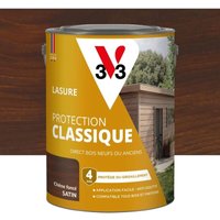V33 Classic Protection 4-Jahres-Schutz Dunkel Eiche Satin Holzlasur 5L V33 V33 Classic Protection 4-Jahres-Schutz Dunkel Eiche Satin Holzlasur 5L V33 von V33