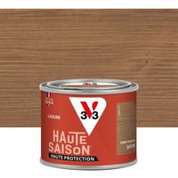 V33 High Season 8 Jahre Mittelbraune, seidenmatte Holzlasur, Eiche 0,125 l V33 V33 High Season 8 Jahre Mittelbraune, seidenmatte Holzlasur, Eiche 0,125 l V33 von V33