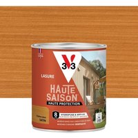 V33 Hochsaison 8 Jahre Satin Goldene Eiche Holzlasur 0,75 l V33 V33 Hochsaison 8 Jahre Satin Goldene Eiche Holzlasur 0,75 l V33 von V33