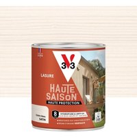 V33 Hochsaison 8 Jahre Weißzeder Satin Holzlasur 0,75 l V33 V33 Hochsaison 8 Jahre Weißzeder Satin Holzlasur 0,75 l V33 von V33
