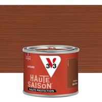 V33 Hochsaison 8 Jahre seidenmatte Mahagoni-Holzbeize 0,125 l V33 V33 Hochsaison 8 Jahre seidenmatte Mahagoni-Holzbeize 0,125 l V33 von V33